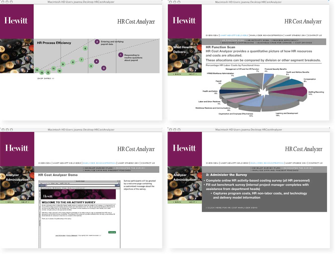 hewitt_Interactive-analyzier.jpg Art Direction by: Bart Crosby, Crosby Associates